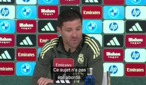 Real Madrid - Xabi Alonso : "Mbappé et le record de Ronaldo ? Nous n'en avons pas discuté"