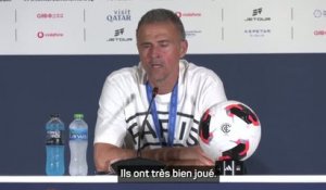 PSG - Luis Enrique : "C'est notre mentalité de continuer à gagner et à marquer l'histoire"
