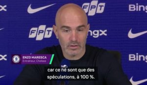 Chelsea - Maresca dément les rumeurs l’envoyant à Man. City ou la Juventus