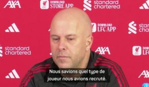 Liverpool - Slot sous le charme du travail offensif comme défensif d’Ekitiké