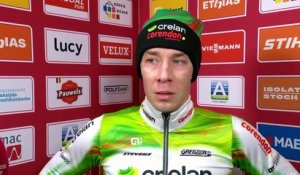 Cyclo-cross - Coupe du Monde UCI Coxyde - Laurens Sweeck : "La deuxième place était le meilleur résultat possible"