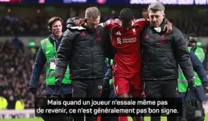 Arne Slot pessimiste après la blessure d'Isak contre Tottenham - Foot - Premier League - Liverpool