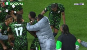 Le Nigeria double la mise au retour des vestiaires !