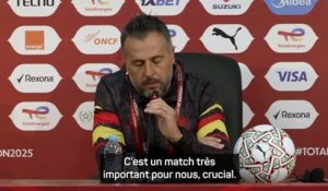 Angola - Beaumelle avant d'affronter l'Égypte : "C'est un match crucial"