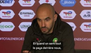 Maroc - Regragui : “L'objectif, c'est l'union sacrée, il n’y a plus de calculs”