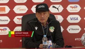 Bénin - Rohr : “Gagner un premier match au bout de 5 participations, ça donne confiance”