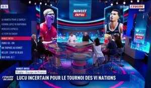 Maxime Lucu incertain pour le début du Tournoi - Rugby - Bleus