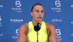 Tennis - Brisbane 2026 - Aryna Sabalenka : "La saison est folle, ils suivent surtout leurs propres intérêts..."
