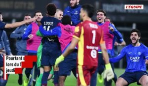 Roberto De Zerbi frustré après la défaite de l'OM contre le PSG lors du Trophée des champions - Foot - Trophée des Champions