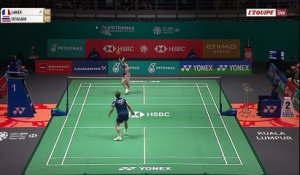Alex Lanier éliminé après un beau combat - Badminton