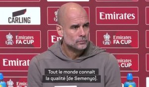 Man. City - Guardiola très heureux d'avoir signé Semenyo