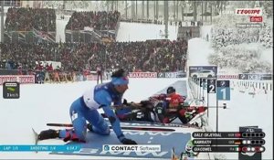 Tommaso Giacomel gagne la poursuite avec 6 fautes : un exploit rare mais pas inédit - Biathlon - Coupe du monde (H)