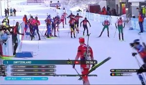 Le résumé du relais d'Oberhof - Biathlon - Coupe du monde (H)