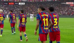 Le doublé de Raphinha qui donne l'avantage au Barça - Foot - Supercoupe d'Espagne - Barcelone