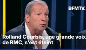 Rolland Courbis, une grande voix de RMC, s'est éteint