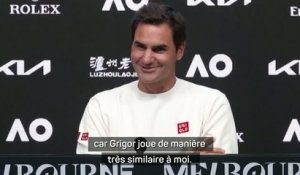 Open d'Australie - Federer : "En voyant Dimitrov, j'ai compris comment j'aurais joué contre Sinner"
