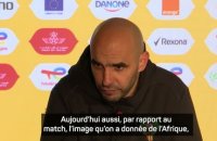 Maroc - Regragui revient sur le penalty raté et tacle Pape Thiaw