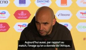 Maroc - Regragui revient sur le penalty raté et tacle Pape Thiaw