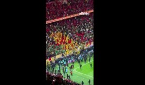 CAN : les supporters sénégalais tentent d'envahir le terrain