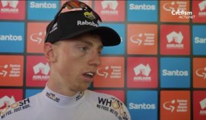 Santos Tour Down Under 2026 - Matthew Brennan (Visma Lease a Bike) après la 1ère étape