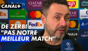 Ligue des champions : Roberto Der Zerbi regrette le premier but stupide encaissé par l'OM