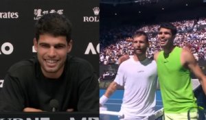 Tennis - Open d'Australie 2026 - Carlos Alcaraz : "Corentin Moutet peut faire ce qu’il veut"