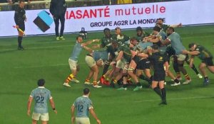 TOP 14 - Essai de Posolo TUILAGI (USAP) - USA Perpignan - USM Montauban