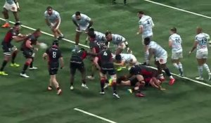 TOP 14 - Essai de Jiuta WAINIQOLO (LOU) - Racing 92 - LOU Rugby