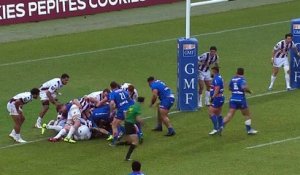 TOP 14 - Essai de Yoan TANGA (SFP) - Union Bordeaux-Bègles - Stade Français Paris