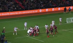 TOP 14 - Essai de Jack WILLIS (ST) - Stade Toulousain - Section Paloise