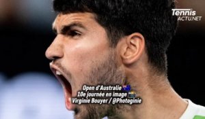 Tennis - Open d'Australie 2026 - Les plus belles photos de la 10e journée à Melbourne !