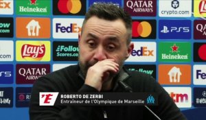 Roberto de Zerbi après l’élimination de l’OM en Ligue des champions : « On ne peut pas accepter ce qu’on a montré » - Foot - Ligue des champions - OM