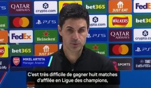 Arsenal - Arteta : "Fier de nos huit victoires"