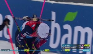 Le résumé du sprint remporté par Gilonne Guigonnat - Biathlon - Championnats d'Europe (F)