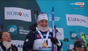 L'équipe de France signe un quintuplé sur la poursuite des Championnats d'Europe - Biathlon