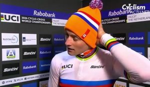 Cyclo-cross - UCI Rabobank World Championships 2026 - Mathieu Van Der Poel : "Ce record... c'est incroyable"