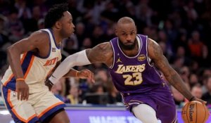 NBA : Les Knicks gâchent la fête de LeBron James et des Lakers