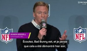 Le commissaire de la NFL défend son choix Bad Bunny face à la polémique - Foot US - Super Bowl