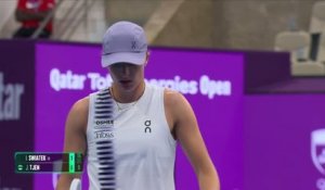 Doha - Swiatek comme à la maison