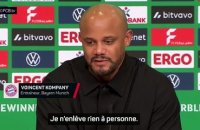 Kompany ne s'emballe pas après la qualification pour les demies de Coupe d'Allemagne - Foot - Coupe d'Allemagne