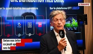 Nicolas de Tavernost claque la porte de LFP Media - Foot - Ligue 1