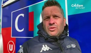 Tour de la Provence 2026 - Anthony Ravard, manager de l'équipe CIC Pro Cycling Academy, au départ de la 3e étape du CIC Tour de la Provence.