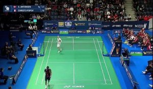 Le replay de la finale France - Danemark (1ère partie) - Badminton - Euro par équipe (H)