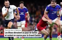 Le XV de France s'est largement imposé au pays de Galles (12-54) - Rugby - Tournoi des 6 Nations