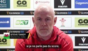 Galles - Tandy : "Sur le bon chemin malgré le score"