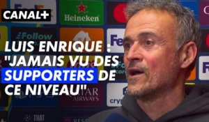 Ligue des champions : Luis Enriqué dédie la victoire aux supporters du PSG