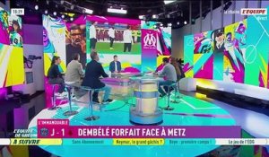 Face à Metz, dernier de L1, le PSG sans Ousmane Dembélé - Foot - Ligue 1