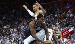 NBA : Wembanyama et les Spurs frappent un grand coup chez les Pistons