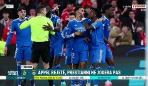 Les compositions de Real Madrid-Benfica : Gonzalo Garcia titulaire à la place de Kylian Mbappé - Foot - Ligue des champions