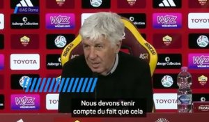 AS Rome - Gasperini réagit aux contre-performances des clubs italiens sur la scène européenne
